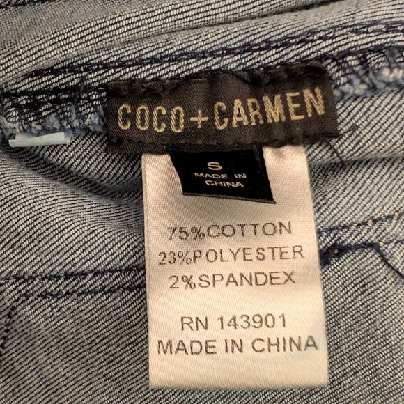 Coco + Carmen Pull On Jeggings Size Small - Picture 11 of 13